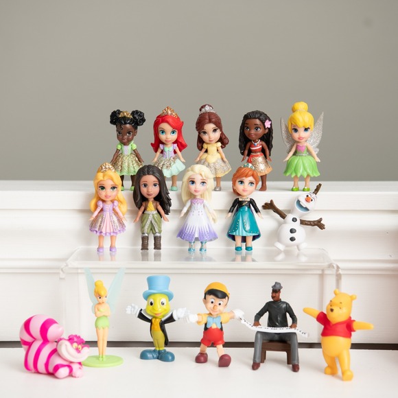 Disney Other - Disney Princess Mini Dolls Posable & Other Characters KidCore Collectibles